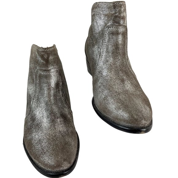 Seychelles Boots Womens Size 8 Brown Metallic Ankle bootie Leather - Picture 2 of 13